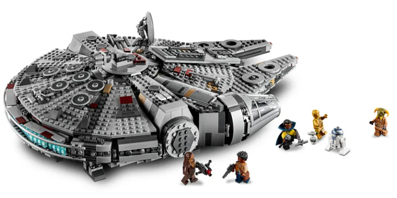 El Halcón Milenario de Star Wars mejores sets de lego