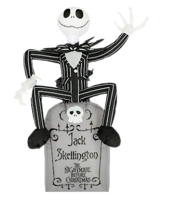 Inflable de Jack Skellington