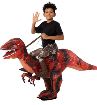 Disfraz inflable Ride a Raptor